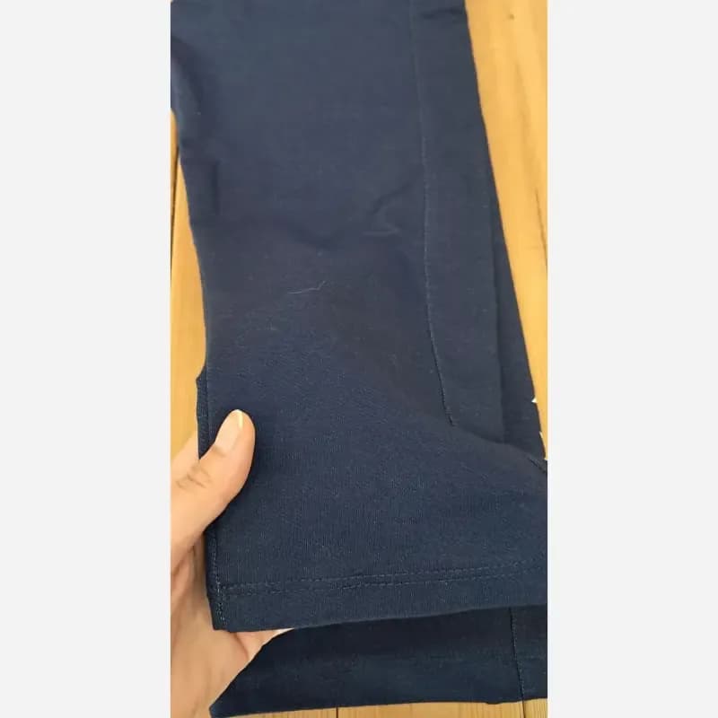 شلوار اسلش بچگانه پنبه سوپر گلکسی اسپرت رنگ سورمه ای و طوسی سایز 65 تا 100 — تصویر ۳