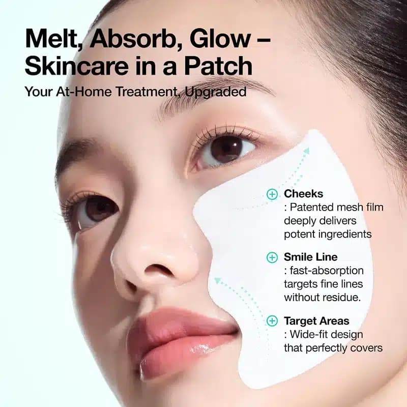 پک 4 عددی پچ کلاژن و PDRN حل شونده آنوا Anua مدل PDRN Collagen Melting Patch — تصویر ۵