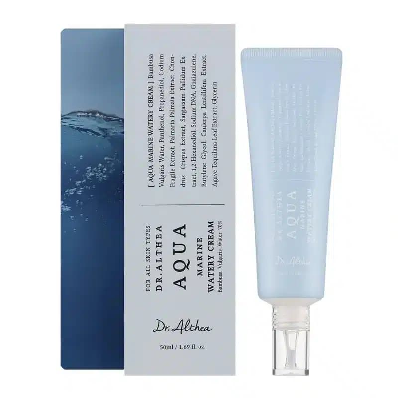کرم ژل آبرسان دکتر آلتیا Dr. Althea مدل Aqua Marine Watery Cream (50 میل) — تصویر ۳
