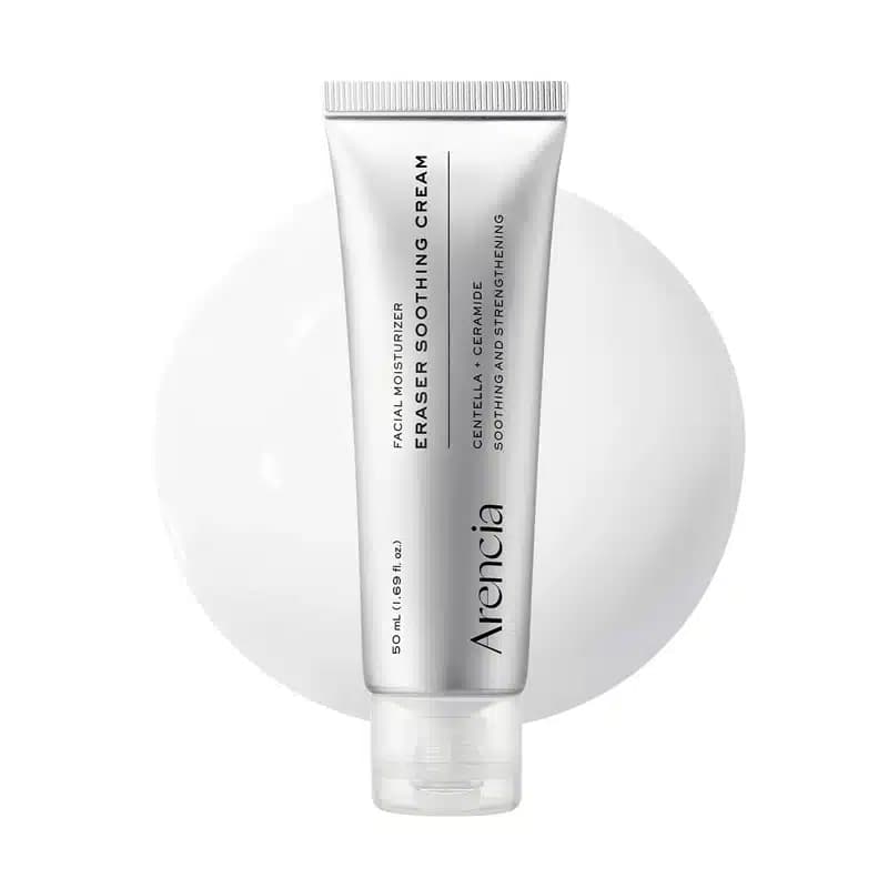 کرم آبرسان و تسکین دهنده پوست آرنسیا Arencia حاوی سنتلا و سرامید مدل Eraser Soothing Cream (50 میل)