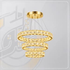 لوستر SMD کریستال کد 3/PT-800 — تصویر ۲