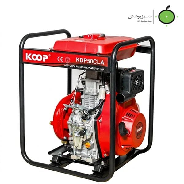 موتور پمپ دیزلی 2 اینج ارتفاع بالا 92m KOOP مدل KDP 50 CLA — تصویر ۲