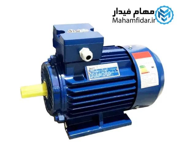 الکتروموتور پوسته چدن 1.5 کیلووات 2 اسب سه فاز ایدآل