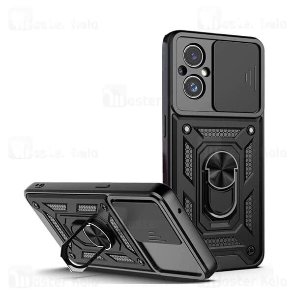 گارد محافظ ضد ضربه انگشتی وان پلاس OnePlus Nord N20 5G SHUNIJA Armor Case دارای محافظ دوربین — تصویر ۳