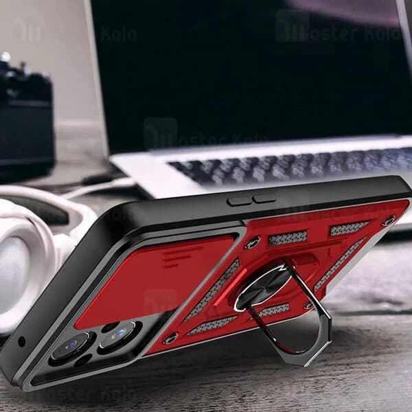 گارد محافظ ضد ضربه انگشتی وان پلاس OnePlus Nord N20 5G SHUNIJA Armor Case دارای محافظ دوربین — تصویر ۶