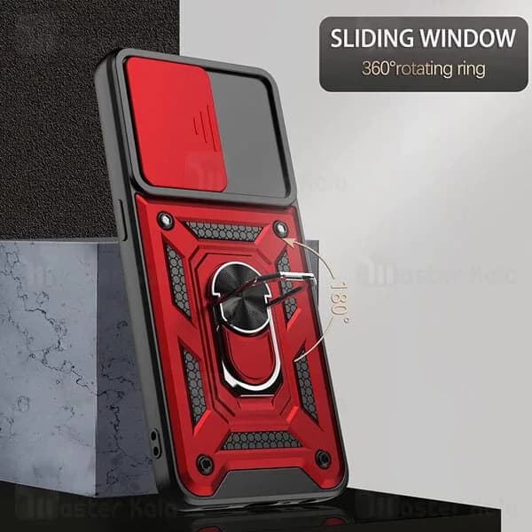 گارد محافظ ضد ضربه انگشتی وان پلاس OnePlus Nord N20 5G SHUNIJA Armor Case دارای محافظ دوربین — تصویر ۵