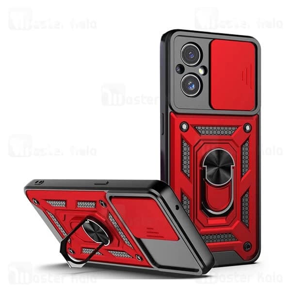 گارد محافظ ضد ضربه انگشتی وان پلاس OnePlus Nord N20 5G SHUNIJA Armor Case دارای محافظ دوربین — تصویر ۴