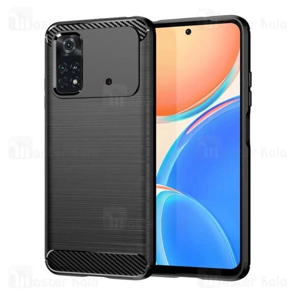 قاب فیبر کربنی شیائومی Xiaomi Poco M4 Pro Rugged Armor Fiber Carbon — تصویر ۲