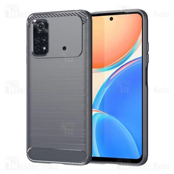 قاب فیبر کربنی شیائومی Xiaomi Poco M4 Pro Rugged Armor Fiber Carbon — تصویر ۳