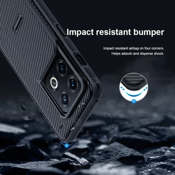 قاب محافظ نیلکین وان پلاس Oneplus 10 Pro Nillkin CamShield Pro Case دارای محافظ دوربین — تصویر ۸