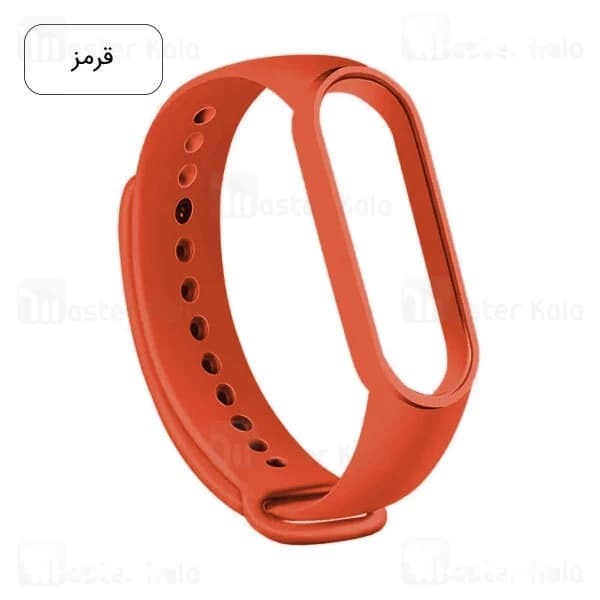 بند سیلیکونی دستبند سلامتی شیائومی Xiaomi Mi Band 7 Silicone Band — تصویر ۸