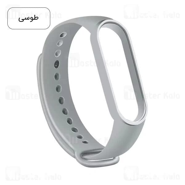 بند سیلیکونی دستبند سلامتی شیائومی Xiaomi Mi Band 7 Silicone Band — تصویر ۴