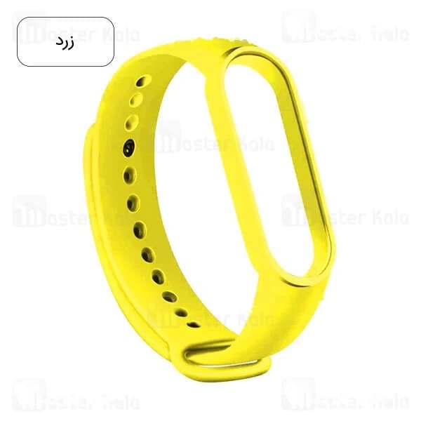 بند سیلیکونی دستبند سلامتی شیائومی Xiaomi Mi Band 7 Silicone Band — تصویر ۵