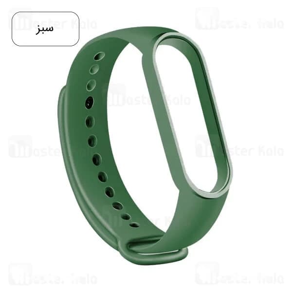 بند سیلیکونی دستبند سلامتی شیائومی Xiaomi Mi Band 7 Silicone Band — تصویر ۶