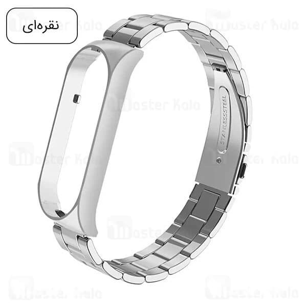 بند فلزی دستبند سلامتی شیائومی Xiaomi Mi Band 7 Bead 3 Wrist Strap — تصویر ۵