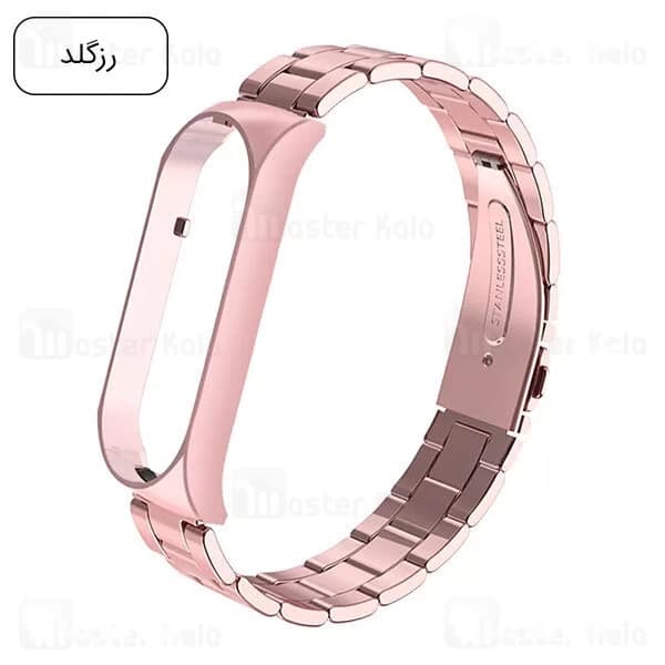 بند فلزی دستبند سلامتی شیائومی Xiaomi Mi Band 7 Bead 3 Wrist Strap — تصویر ۳