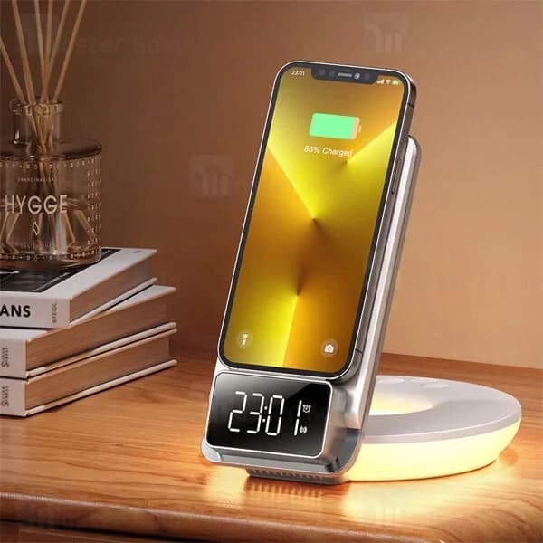 استند و شارژر وایرلس چندکاره مک دودو Mcdodo CH-1610 توان 15 وات — تصویر ۶