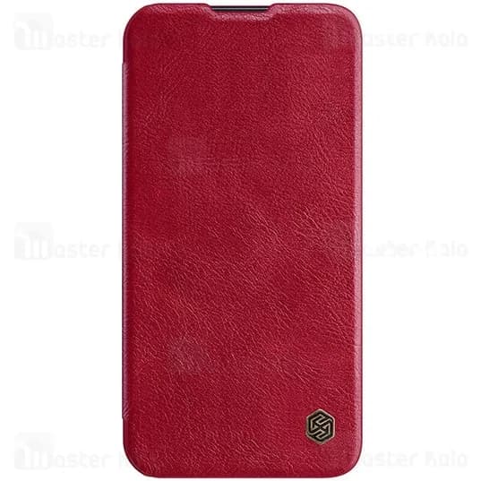 کیف چرمی نیلکین آیفون Apple iPhone 14 Plus Nillkin Qin Pro Leather Case دارای محافظ دوربین — تصویر ۴