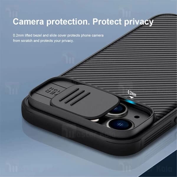 قاب محافظ iPhone 14 Plus Nillkin CamShield Pro Case دارای محافظ دوربین — تصویر ۶