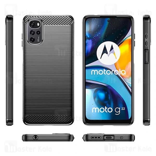 قاب فیبر کربنی موتورولا Motorola Moto G22 Rugged Armor Fiber Carbon — تصویر ۶