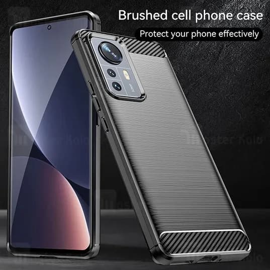 قاب فیبر کربنی شیائومی Xiaomi 12 / 12X / 12S Rugged Armor Fiber Carbon — تصویر ۴