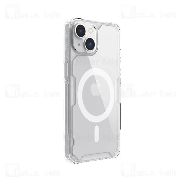 قاب محافظ مگ سیف نیلکین آیفون Apple iPhone 14 Plus Nillkin Nature TPU Pro Magnetic Case — تصویر ۲