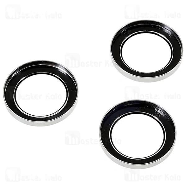 پک 3تایی محافظ لنز فلزی دوربین آیفون Apple iPhone 14 Pro / iPhone 14 Pro Max Mocoson Lens Shield — تصویر ۵