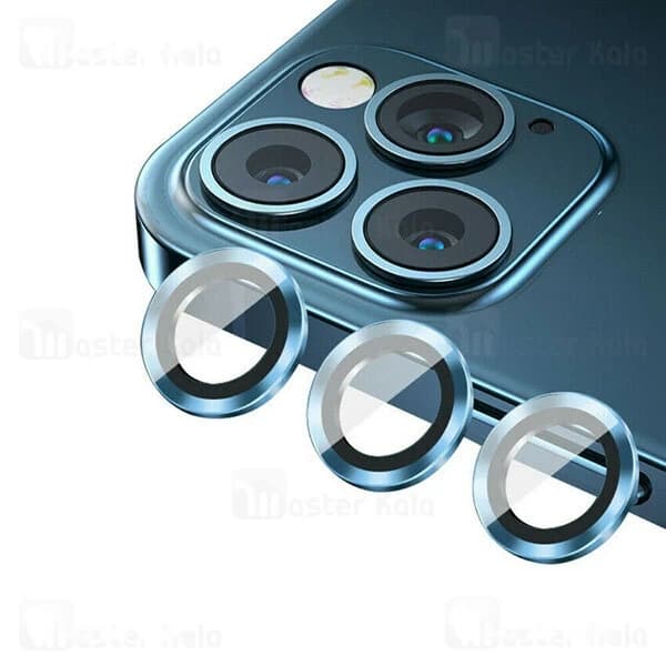پک 3تایی محافظ لنز فلزی دوربین آیفون Apple iPhone 14 Pro / iPhone 14 Pro Max Mocoson Lens Shield — تصویر ۷