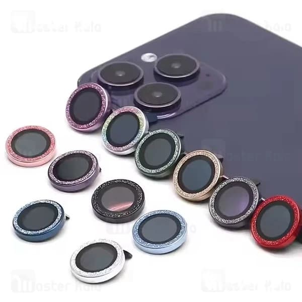 پک 3تایی محافظ لنز فلزی دوربین آیفون Apple iPhone 14 Pro / iPhone 14 Pro Max Lens Shield — تصویر ۳