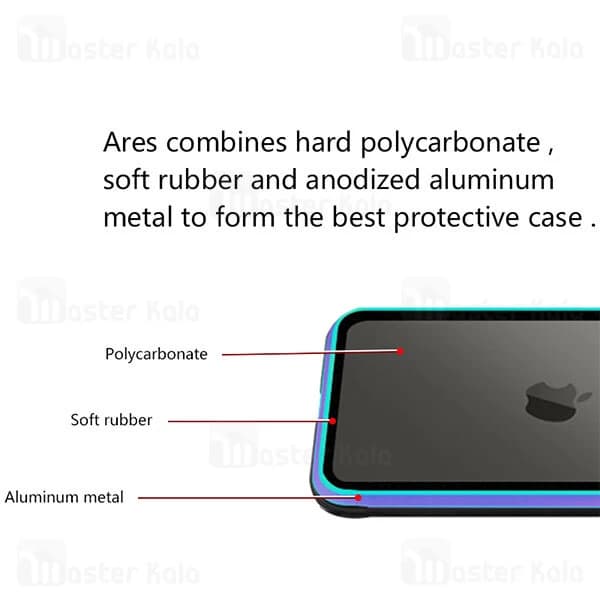 گارد ضد ضربه کی دو آیفون Apple iPhone 14 Plus K-DOO Ares Shockproof Case — تصویر ۱۰