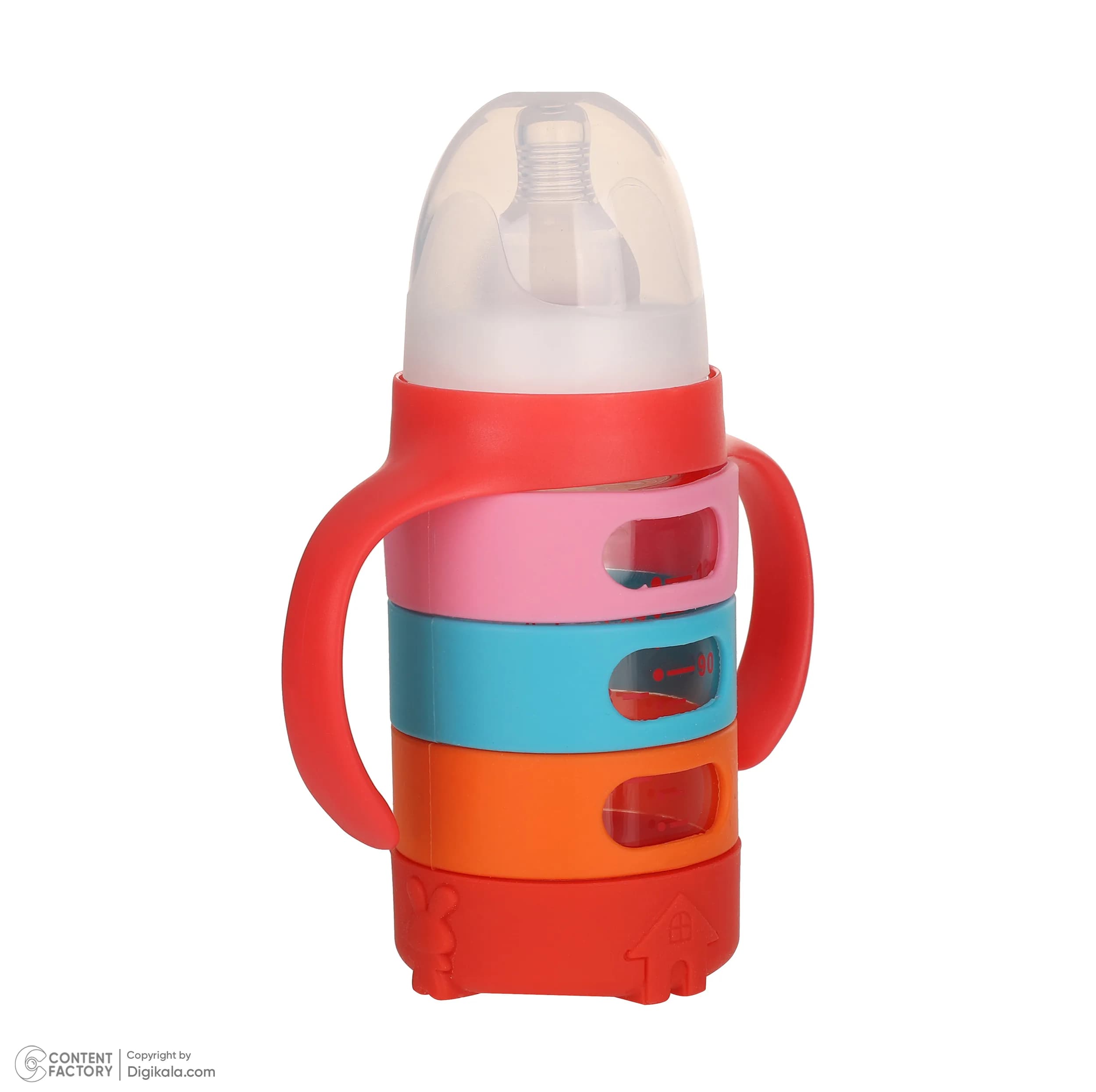 شیشه شیر کودک پاپ مکس مدل po6058 گنجایش 120 میلی لیتر — تصویر ۳