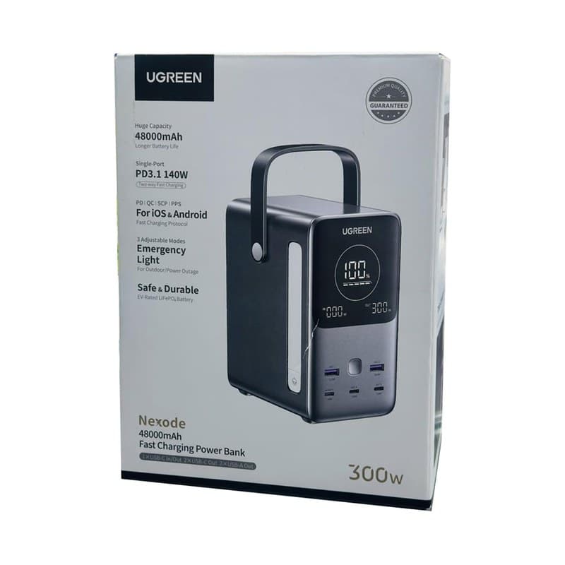 پاوربانک یوگرین UGREEN PB770 48000mAh 300W Power Bank — تصویر ۲