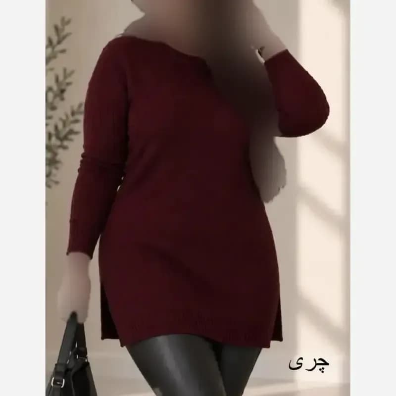 تونیک بافت زنانه نخ ترک ضد حساسیت سایز 38 تا 48 — تصویر ۵