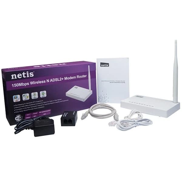 مودم روتر ADSL2+ netis N150 مدل DL4311 — تصویر ۳