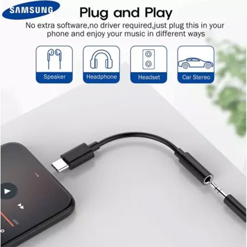 مبدل تایپ سی به AUX SAMSUNG — تصویر ۵