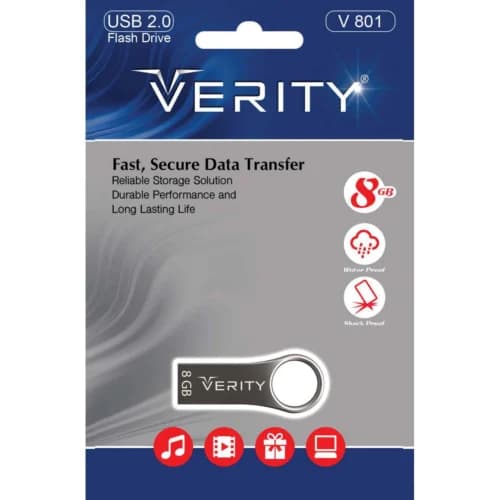 فلش 8 گیگ وریتی VERITY V801 — تصویر ۲