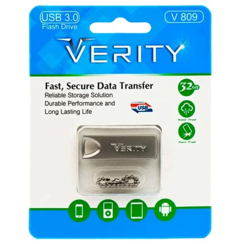 فلش 32 گیگ وریتی Verity V809 USB3.0 — تصویر ۲