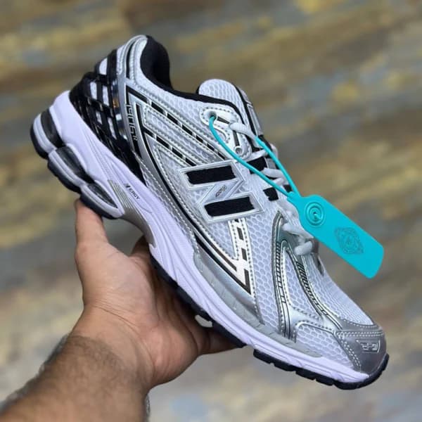 نیوبالانس 1906 نقره‌ای مشکی New Balance 1906R Silver Black M1906RER