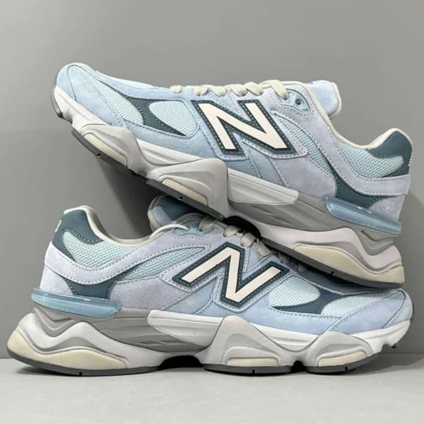 کفش نیوبالانس 9060 آبی روشن New Balance 9060 Chrome Blue U9060EED — تصویر ۲