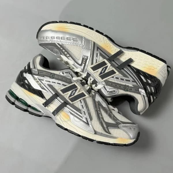 نیوبالانس 1906 کرم طوسی سفید New Balance 1906A Tech Explosion M1906AD — تصویر ۳