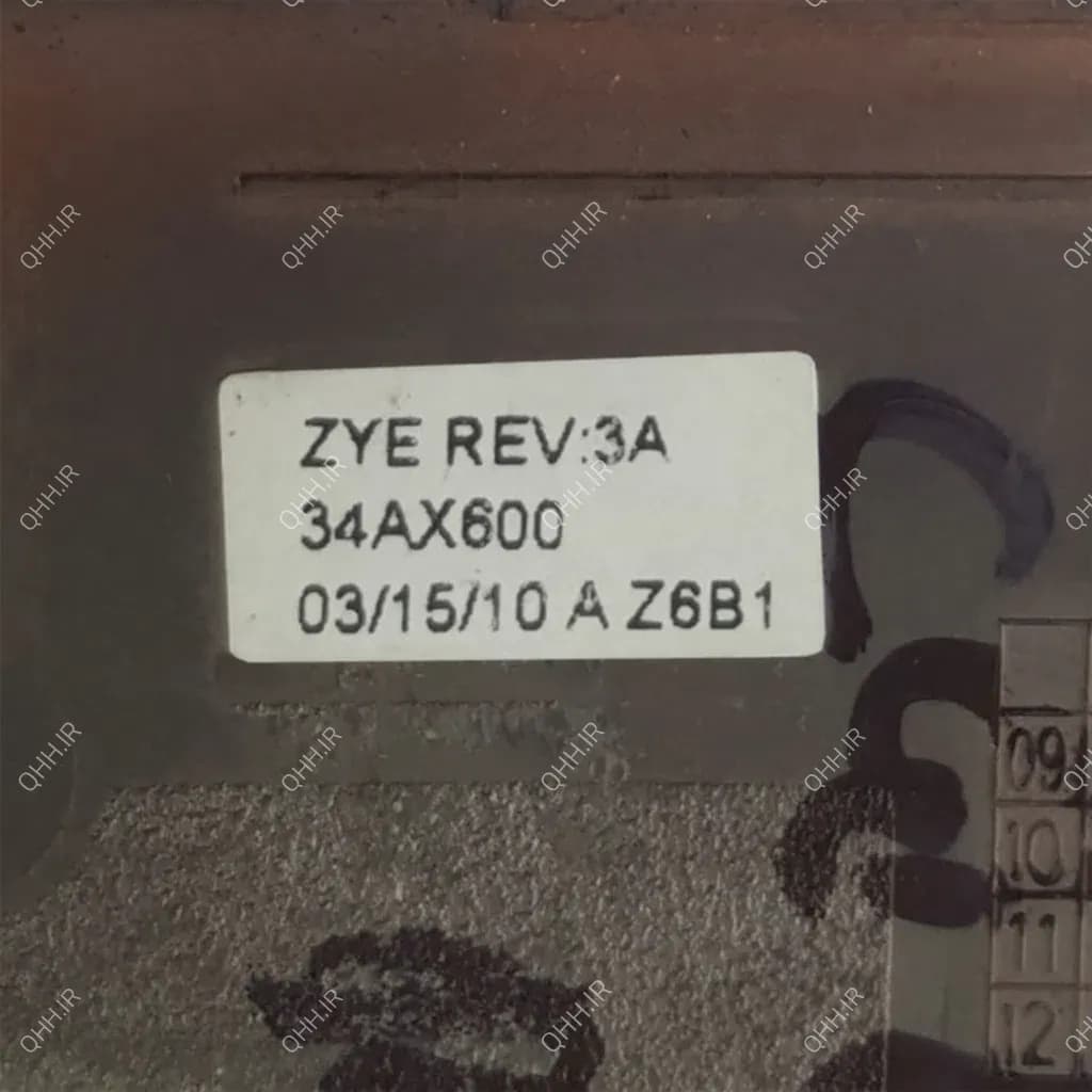 درب رم لپ تاپ اچ پی Pavilion G62_Compaq CQ62_34AX600 مشکی برد آبی-دست دوم — تصویر ۴