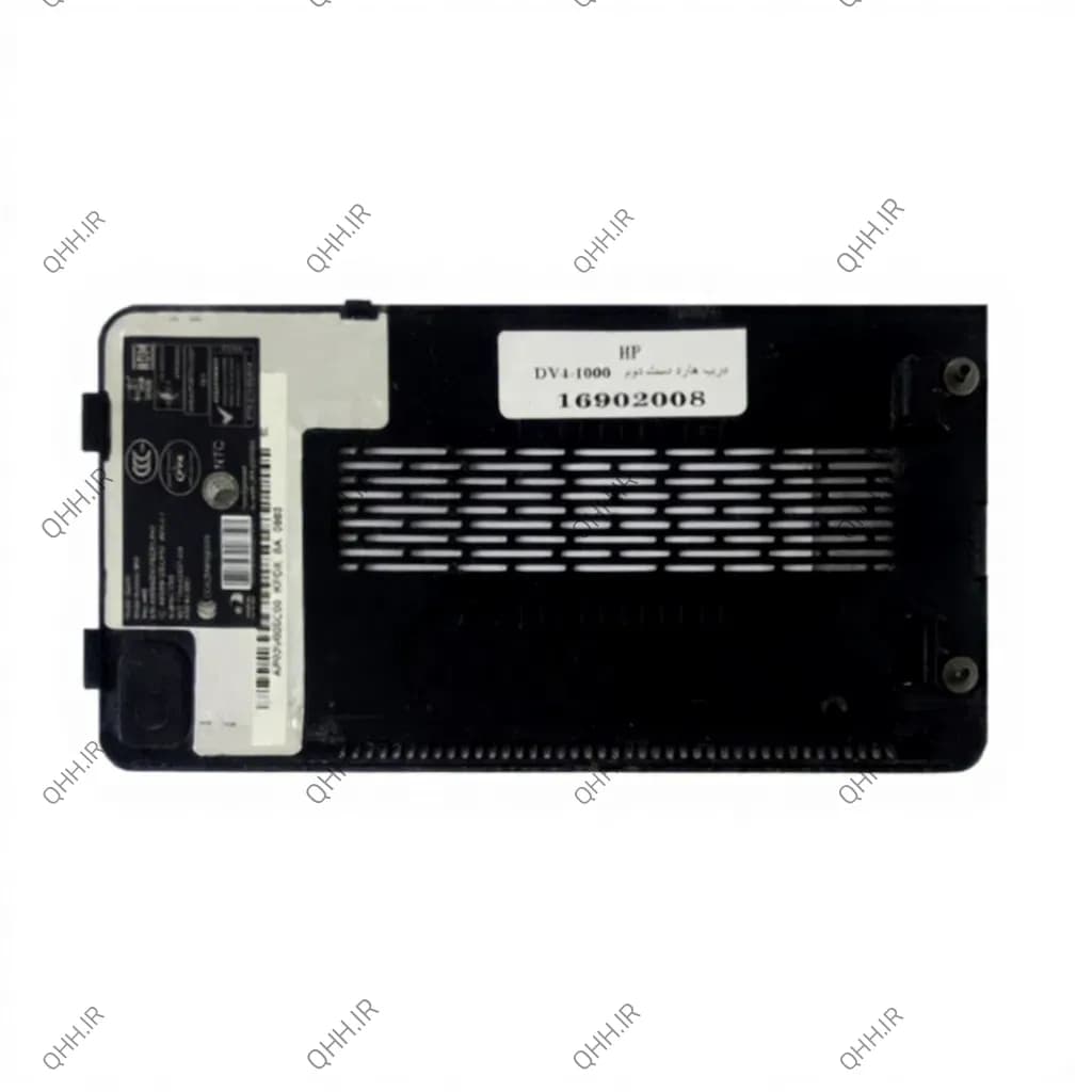 درب هارد لپ تاپ اچ پی Pavilion DV4-1000_AP03V000C00 مشکی دست دوم — تصویر ۳