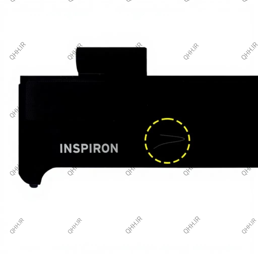 پنل بالا کیبرد لپ تاپ دل Inspiron 15 1545-1546_0T866F مشکی دست دوم — تصویر ۵