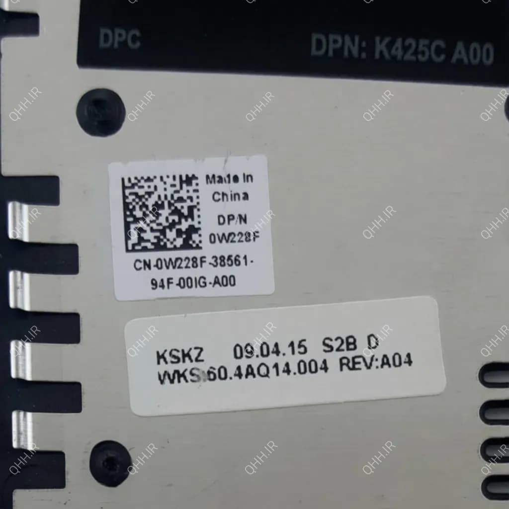 درب رم لپ تاپ دل Inspiron 1545-1546_0W228F مشکی-دست دوم — تصویر ۴