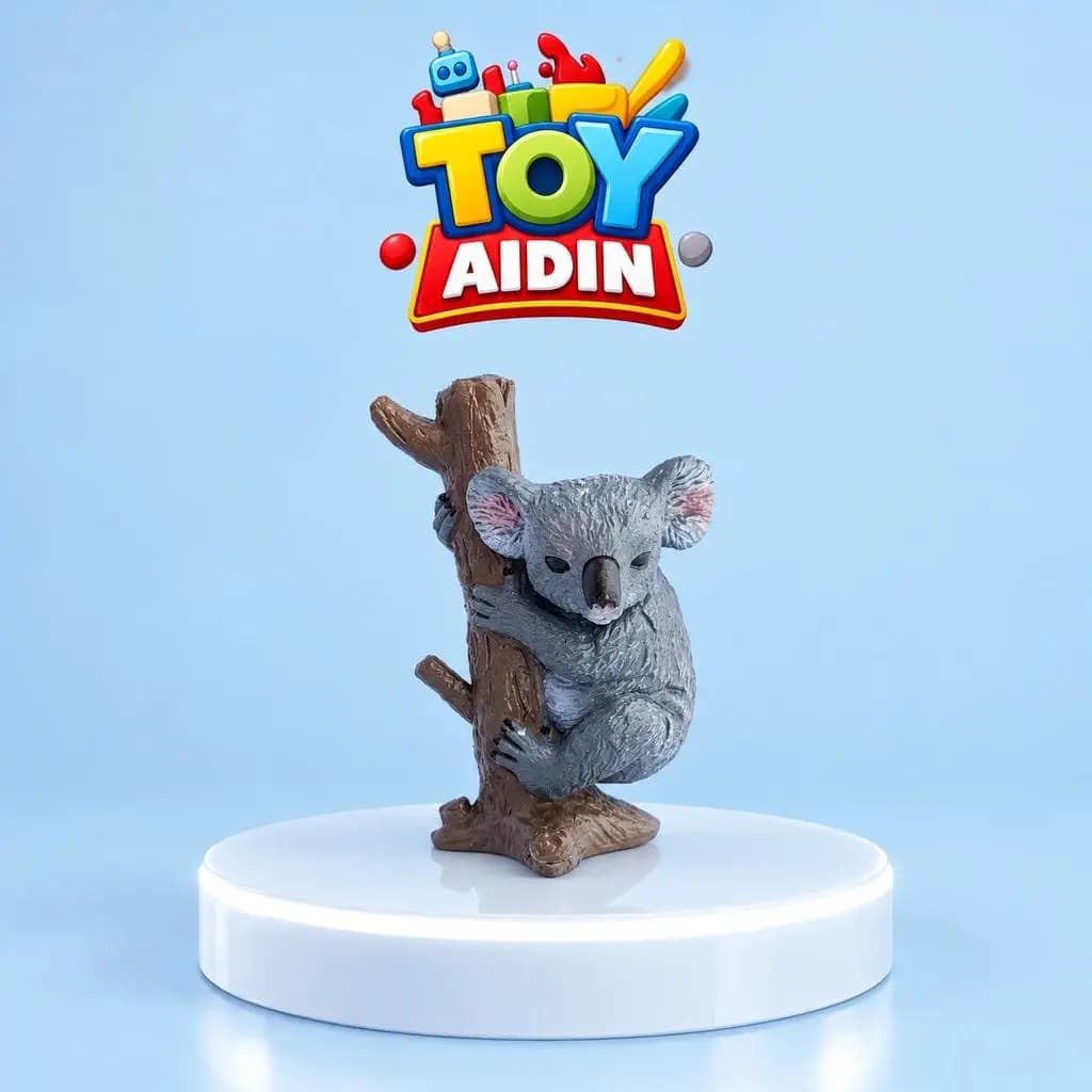 فیگور کوالا روی درخت ارتفاع ۸ سانتیمتر کد 388