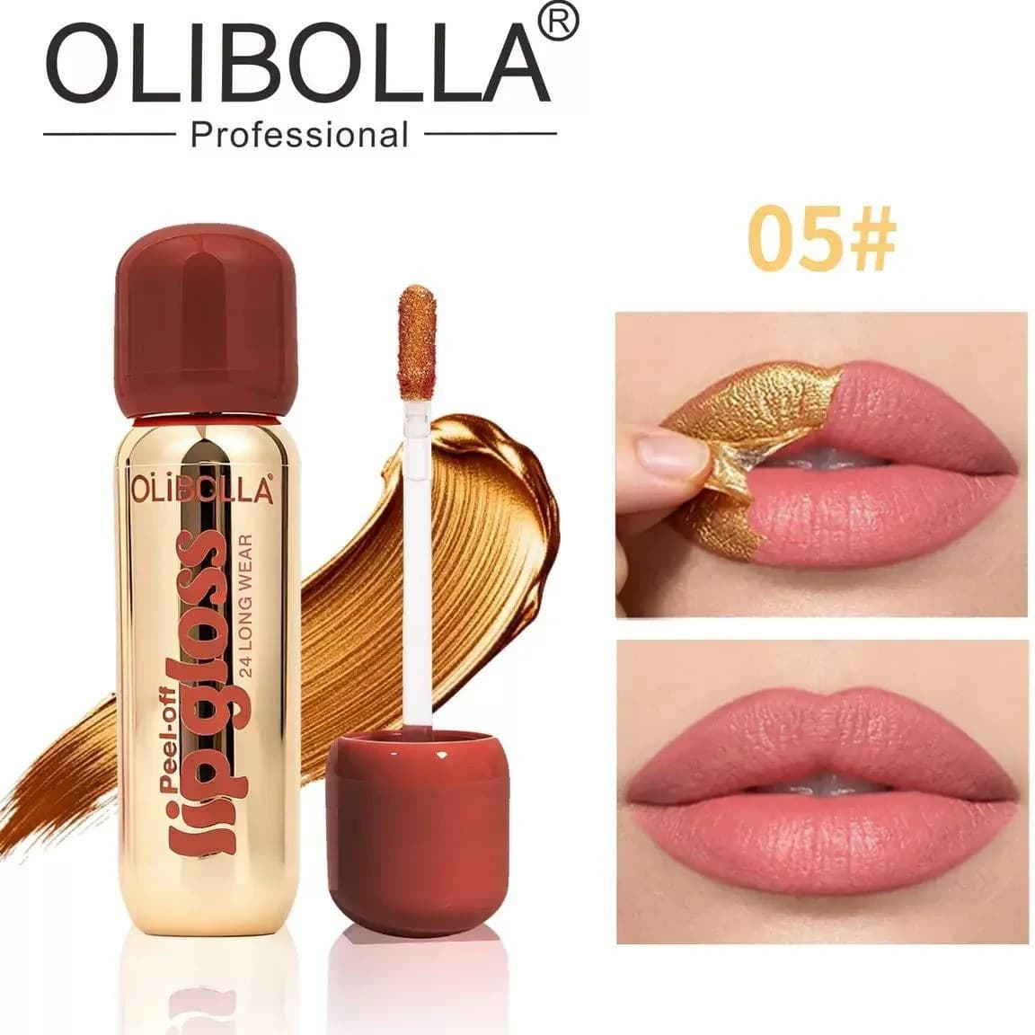 رژ لب پیلاف اولیبولا مدل Ultra chic کد 05 — تصویر ۲