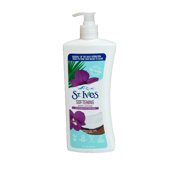 لوسیون بدن سنت ایوز مدل نارگیل و ارکیده (St. Ives Coconut & Orchid Softening Body Lotion)
