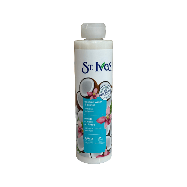 شامپو بدن سنت ایوز مدل آب نارگیل و ارکیده (St. Ives Coconut Water & Orchid Hydrating Body Wash)