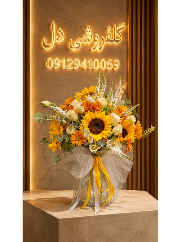 تاج گل سریع برای پیک ویژه با تحویل در مهرشهر
