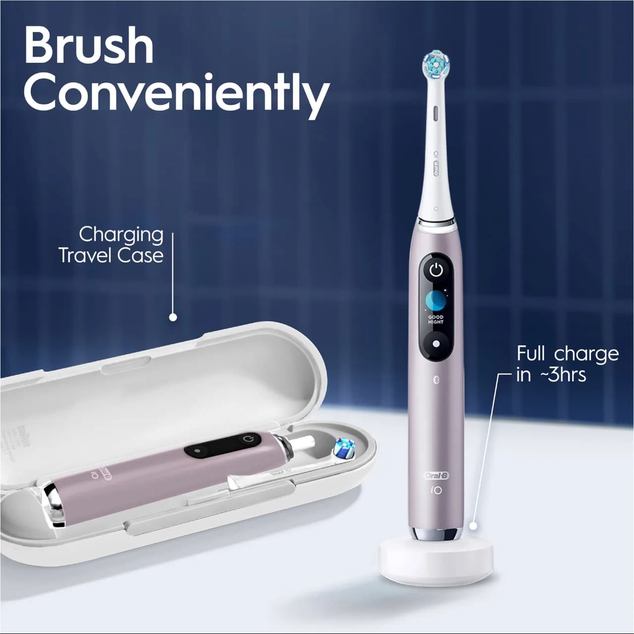 مسواک برقی اورال بی Oral-B iO Series 9N (ساخت آلمان) — تصویر ۳